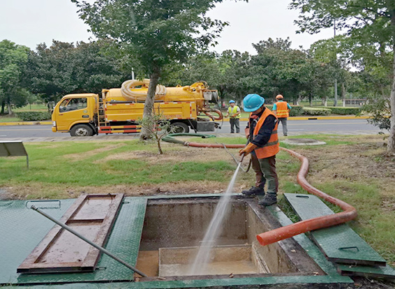 沈河化油池清理